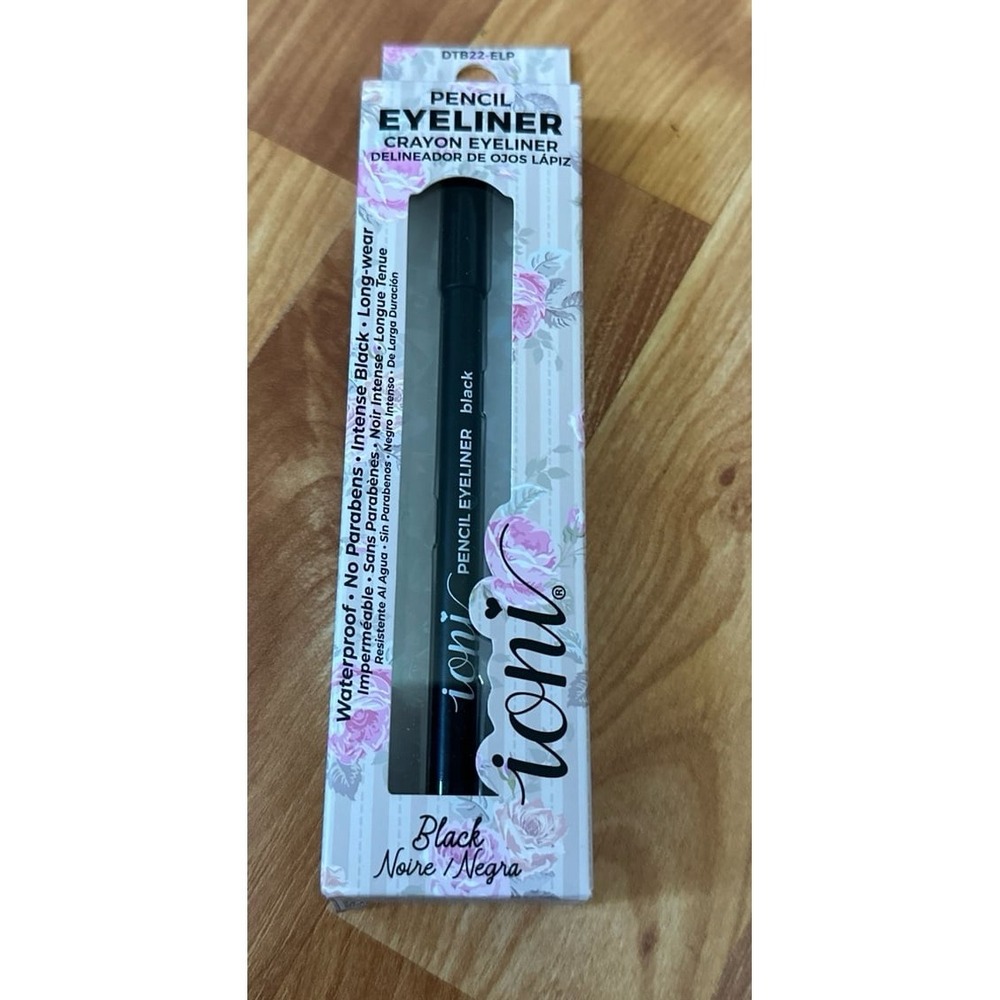 New/Sealed Ioni Waterproof Eye Pencil Black